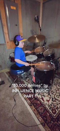 10,000 Armies by INFLUENCE MUSIC…Part 1! #johnmilesbrockman #drum #drums #drummer #kiddrummer #worshipdrummer #vicfirth #vicfirthsticks #pearldrums #zildjian #porkpiedrums #influencemusic #10000armies #worship #praise @vicfirthsticks @pearl_drums @influencemusicofficial @jonathantraylormusic