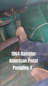 1964 Rambler American Pedal Pumping #shorts#fypage