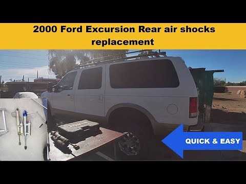 2000 Ford Excursion (LIFTED) rear shocks replacement/upgrade