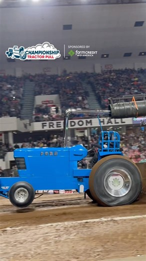 “Fast Forward” Ford Light Pro Stock Tractor! #NFMS #TractorPulling #Ford #Tractor #Farming #Foryou