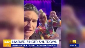 164K views · 706 reactions | Seven COVID cases have forced TV show The Masked Singer to shut down production. #9News | 9 News | Facebook