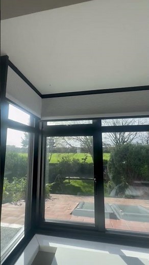 How Motorised Pleated Blinds Create a Darker Bedroom | Side Channel System