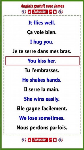 Phrases essentielles pour les débutants #apprendrelanglais #english