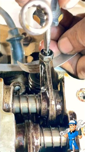 valves tappet adjustment#shorts#engine#mechanic #mechanical #short #viralshorts#trending#viral
