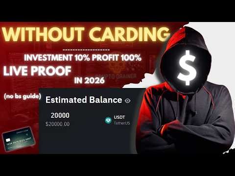 How I Earned 20000$ Without Carding | Dark Carder