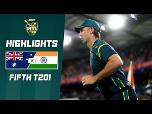Australia v India 2025-26 | Fifth T20I