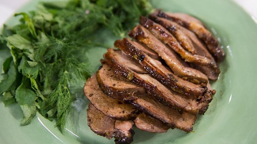 Leg of lamb with sweet and sour mint glaze: Make Bobby Flay's recipe for Easter