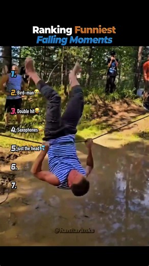 Ranking Funniest Falling Moments🪽