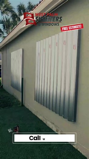 Maximum protection, zero stress. 🛡️🔩 ​Watch our team install high-grade storm panels to ensure this home is 100% hurricane-ready. At West Palm Shutters and Windows, we don’t just sell products; we provide professional installation you can count on when it matters most. ​Don’t wait for the next