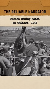 Marine Boxing Match on Okinawa, 1945 A ring in the rubble—Marines on Okinawa put on gloves and carved out a moment of normal in the middle of war. The bout ended with a trophy unlike any other: a small Japanese idol handed to the winner, who held it up for the camera as the crowd roared. | The Reliable Narrator