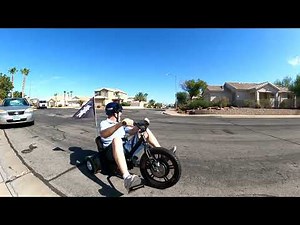 08-26-22 Mototec MT- Drifter Electric Drift Trike first video of me drifting. Michael Hoffman.