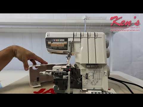 Elna 664 PRO Serger Overview by Ken's Sewing Center in Muscle Shoals, AL