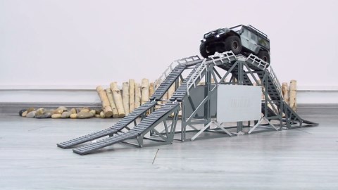 INJORA RC Bridge Course Obstacle Kit for SCX24 AX24 TRX4M FCX24 1/18 1/24 RC Crawer Car