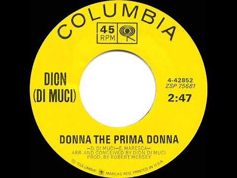 1963 HITS ARCHIVE: Donna The Prima Donna - Dion