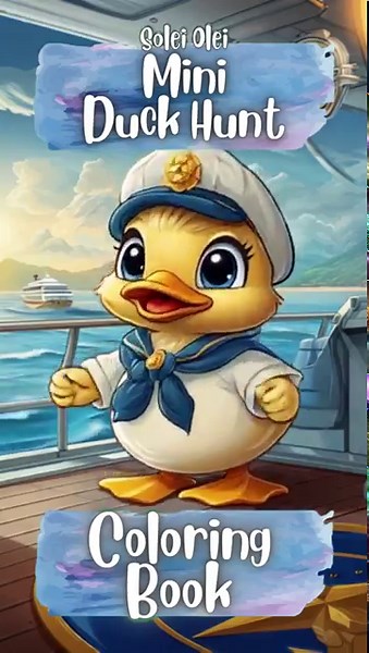 Mini Duck Hunt Coloring Pages | FREE Download for Preschoolers