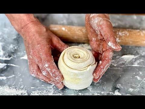 Perfect Puff Pastry in 5 Minutes - You'll Never Buy It Again - So Easy!!! Puff Pastry in 5 Minutes