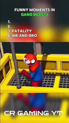 Gang Beasts Funny Moments 😂 | Ultimate Fails & Crazy Knockouts! 🤣 #funnymoments