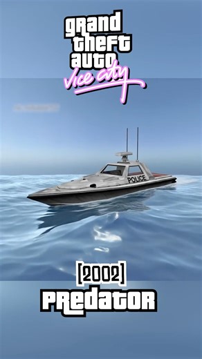 Evolution of Police Predator Boat in GTA Games #grandtheftauto #grandtheftauto5 #sanandreas