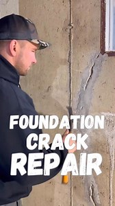 🚨Cracked Foundation Repair 🚨 #construction #homerenovation #renovation #diy #realestate #design | Winnidesigns