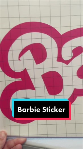 Make a Barbie Sticker for a custom order with me! 😍 Vinyl from @divinevinylboutique #barbie #barbiegirl #cricutcreations #cricut #cricutprojects #birthday #photobooth #barbieparty #vinylprojects #cricutforaustralians #cricutvlog