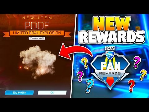 Painted POOF Goal Explosions Are The Next RLCS FAN REWARD?!