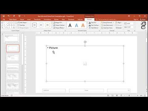 How to add a placeholder to a layout in PowerPoint