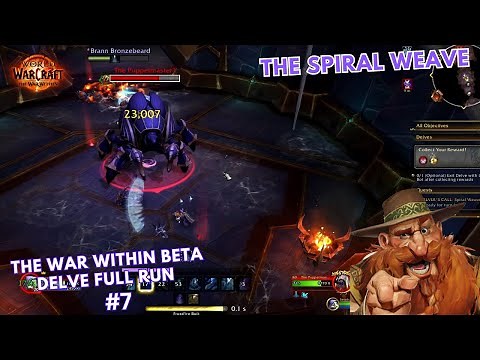 The Spiral Weave! Delves World Tour | Solo playthrough (Tier 3) | WoW TWW Beta