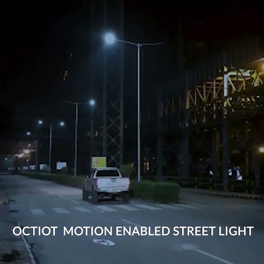 OCTIOT | Motion Sensor Automatic Street Light | Auto On/Off