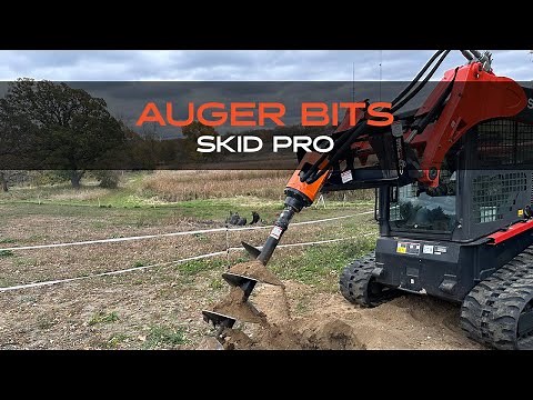 What skid steer AUGER BITS are right for you?