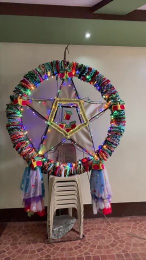 Recycled Parol from Old Bras - DIY Parol Contest Entry