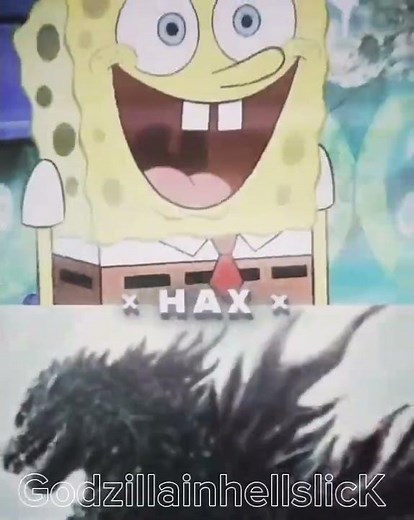 SpongeBob vs Godzilla in hell #godzillainhell #kingmonster #godzilla #edit #spongebob