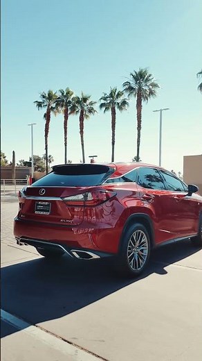 2019 Lexus RX 350 F SPORT | Bold Red Luxury SUV at Lexus of Las Vegas