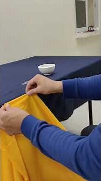 Single pleats design table skirting tutorial for beginners #tabledecoration #tableskirting