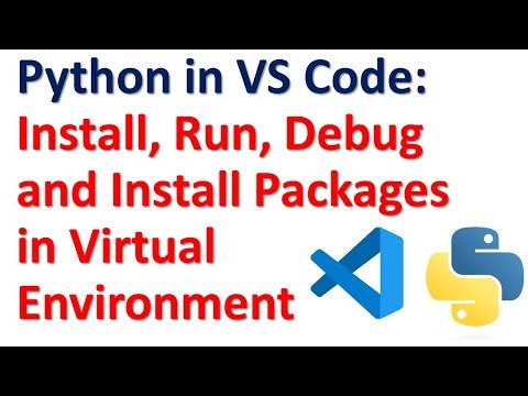 Python in VS Code (Windows): Install, Run, Debug, and Install Packages in Virtual Environment