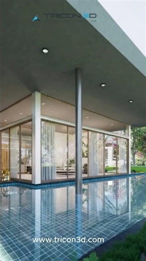 Is This Pool Real or 3D? | Photorealistic Swimming Pool Animation & Architectural Visualization