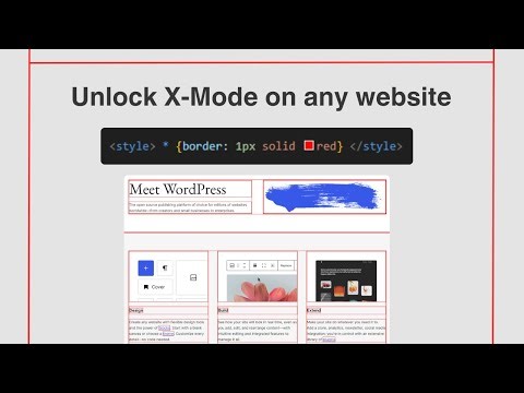 How to see any website's layout structure with this easy CSS trick