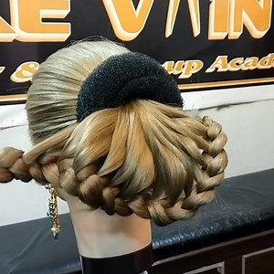 123K views · 6.6K reactions | Simple hair style tutorial #hairstyle | Revain's Salon | Facebook