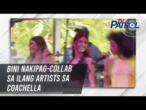 BINI nakipag-collab sa ilang artists sa Coachella | TV Patrol