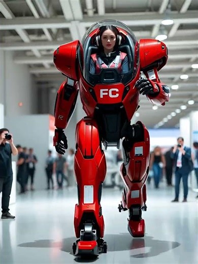 This Robot Suit Stunned Everyone!#robot #viral #futureflying #transformers #shorts #running