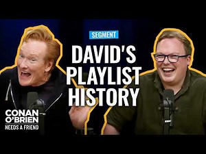 Conan Was Shocked By His Assistant’s Playlists | Conan O'Brien Needs A Friend