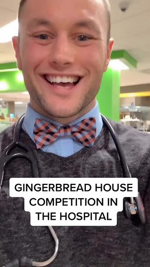 Gingerbread House Competition in the Hospital