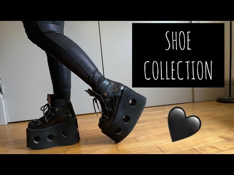 My Goth/Industrial & Rave Shoe Collection! (Demonia, New Rock, Buffalo, YRU & More!)