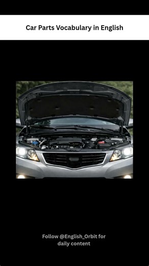"Car Parts 🚗 Vocabulary in English"