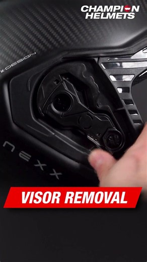 Visor Removal Nexx X.TR - #nexx #nexxtr #nexxhelmets