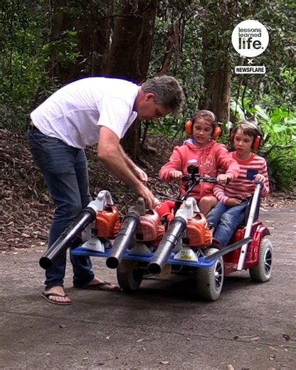 Leaf blower go kart | Lessons Learned In Life