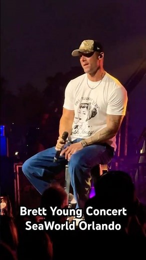 Brett Young Concert Mercy 2026 SeaWorld Orlando