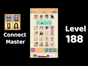 Connect Master Level 188 Walkthrough 🧩 | Match Puzzle | Puzzle Solutions & Tips | Go Answer