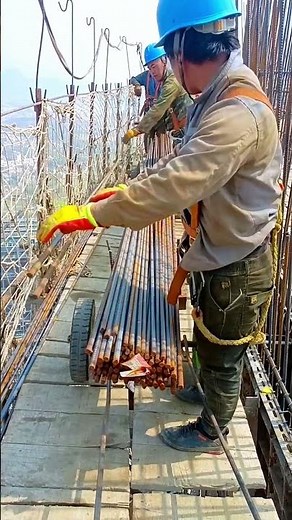 Power cooling Tower construction process- Good tools and machinery make work easy