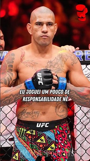 “NÃO QUERO VOLTAR PRA BORRACHARIA” ALEX POATAN #mma #ufc #boxe