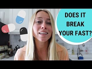 DO SUPPLEMENTS BREAK YOUR FAST? [Intermittent Fasting]